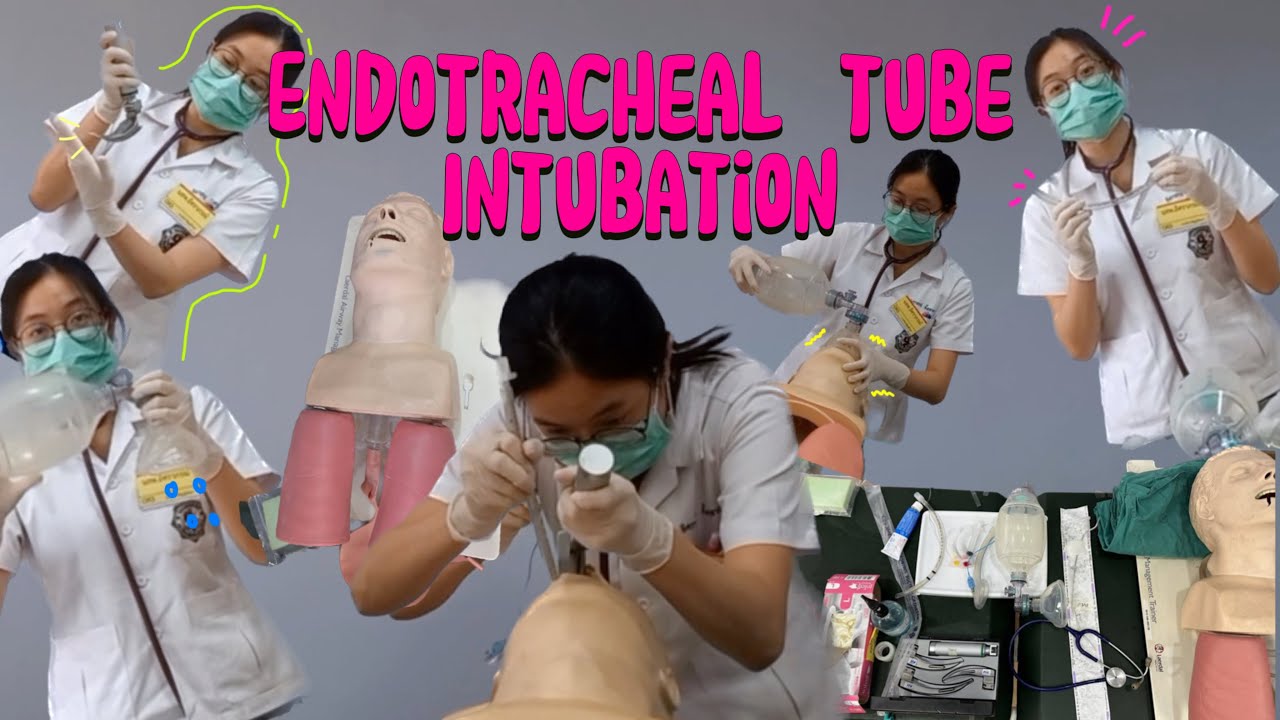 Endotracheal tube intubation ٩(ˊᗜˋ*)و ♡ - YouTube