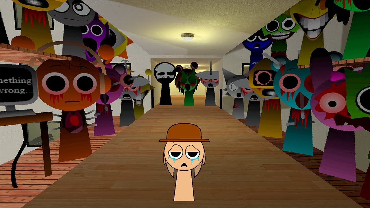 Saving Sprunki Little Sad Tunner From Full Hotel of Evil Sprunki Nextbots