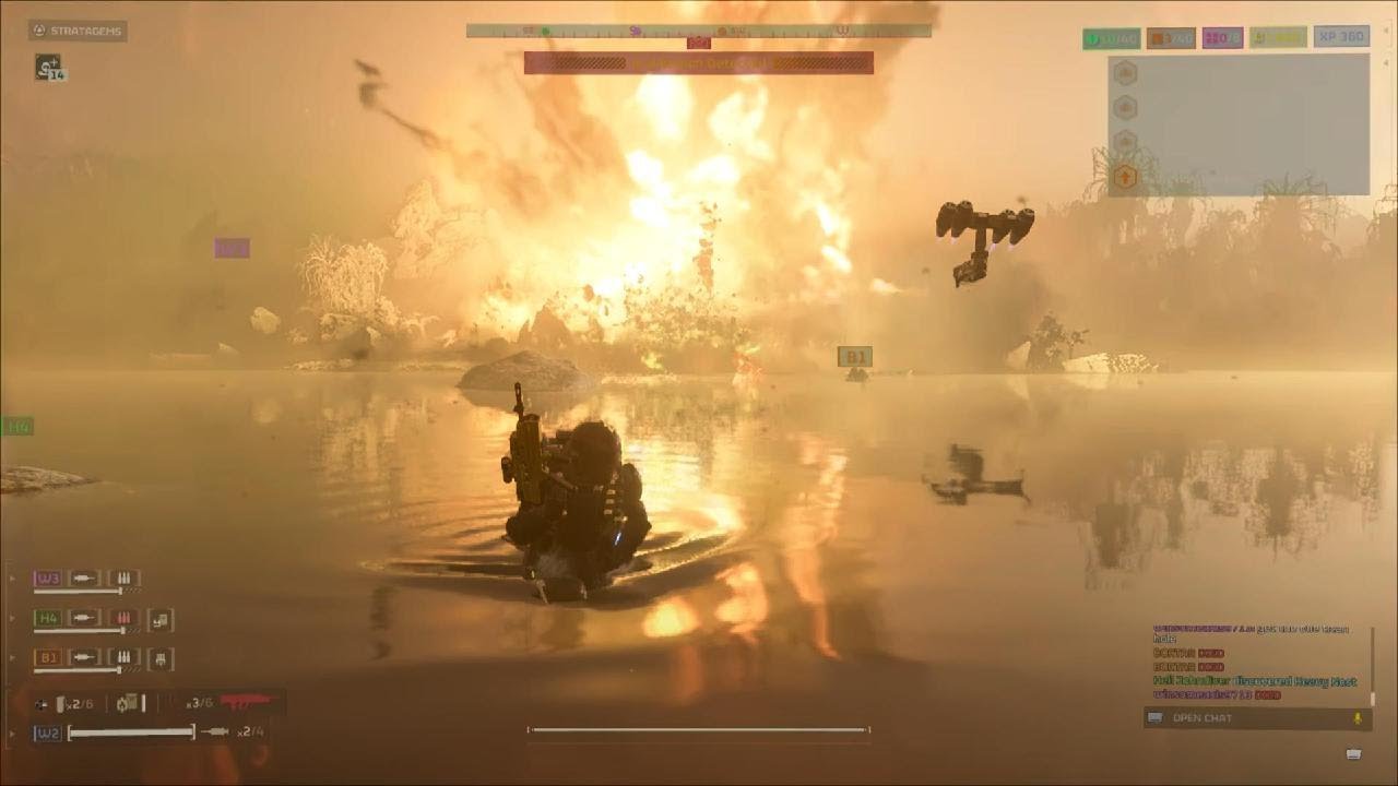 Action Packed Helldivers 2 Gameplay | No Commentary | Super Helldive ...