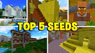 TOP 5 SEEDS for MINECRAFT 1.12.2!