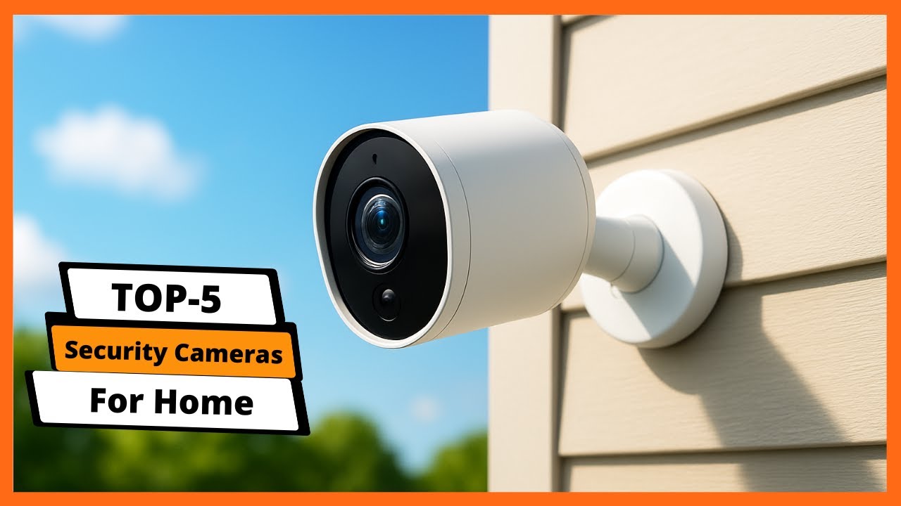 ✅ Top 5 Best Security Cameras for Home | Smart Indoor & Outdoor House Security Systems [2025]