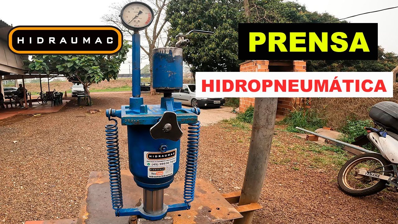 PRENSA HIDROPNEUMÁTICA ADAPTADA