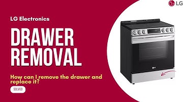 [Drawer] How to remove drawer/ Comment retirer le tiroir (Slide in)