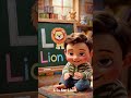 L for Lion 🦁 | ABC Alphabet Learning for Babies &amp; Toddlers | Fun Kids Learning Video