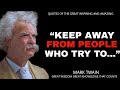 MARK TWAIN'S QUOTES that are Definitely Worth Listening To || Life Changing and Helpful