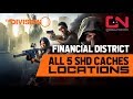 Division 2 All 5 SHD Tech Caches Locations - Financial DIstrict - Warlords of New York