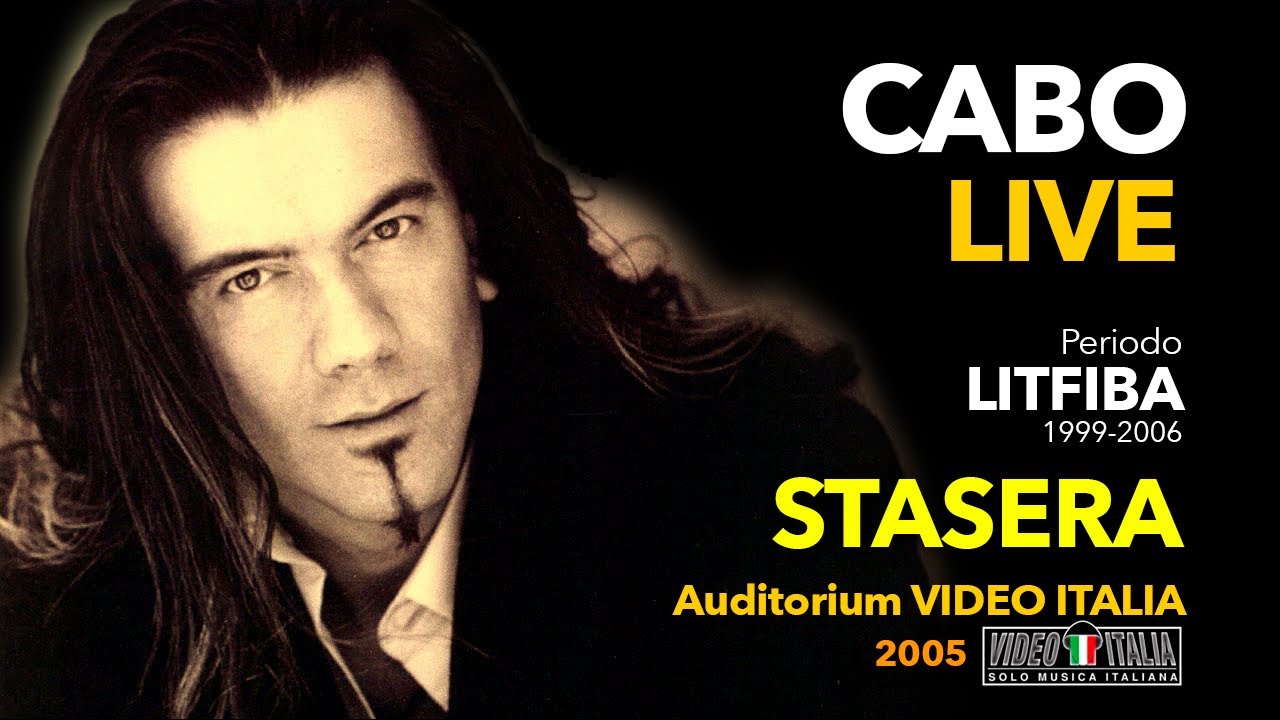 LITFIBA - Stasera ( Live Auditorium Video Italia 2005 )