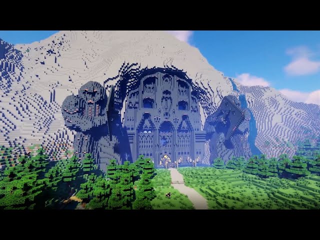 Minecraft Players Are Recreating The Lord Of The Rings In-Game
