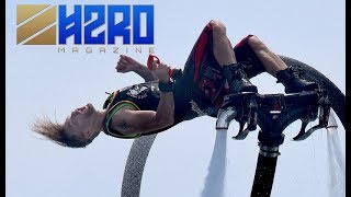 Sean Ray Flyboard Tricks during Battle On The Rock