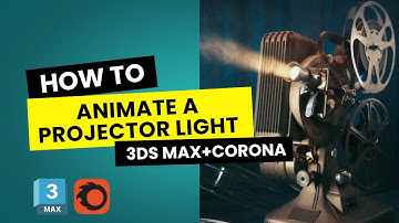 How to Animate a Projector Light in 3ds Max with Corona Renderer