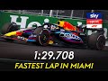 Verstappen fliegt zum Extrapunkt! 🚀 | Schnellste Runde | Großer Preis von Miami | Formel 1