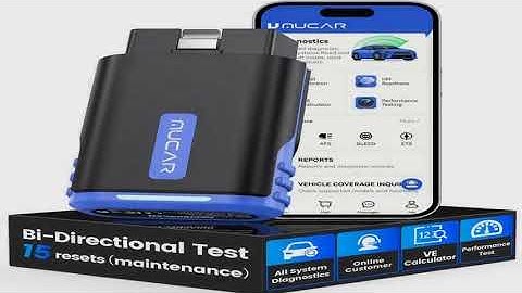 MUCAR DriverScan Bidirectional Scan Tool OBD2 Bluetooth Scanner Car Diagnostic Tools Full