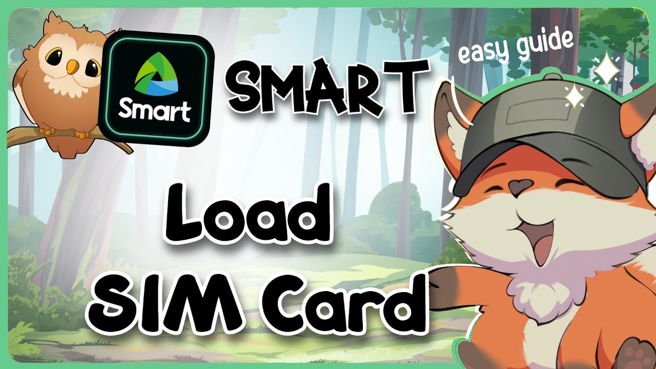 How to Load a Smart SIM Card - YouTube