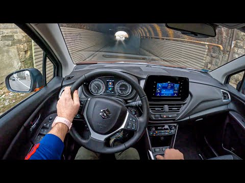 NEW Suzuki S-Cross 2022 [1.4 129HP] |0-100| POV Test Drive #994 Joe Black