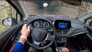 NEW Suzuki S-Cross 2022 [1.4 129HP] |0-100| POV Test Drive #994 Joe Black