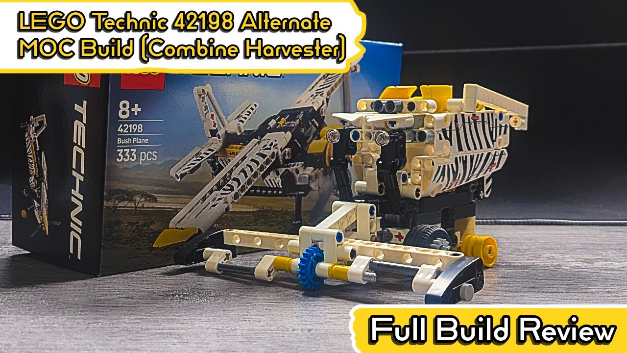 LEGO Technic 42198 Alternate MOC Build (Combine Harvester) - Full