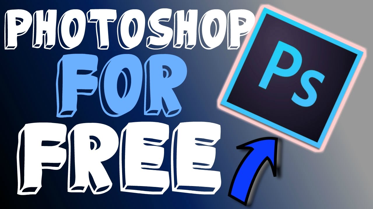 HOW TO GET PHOTOSHOP FOR FREE link In Description YouTube