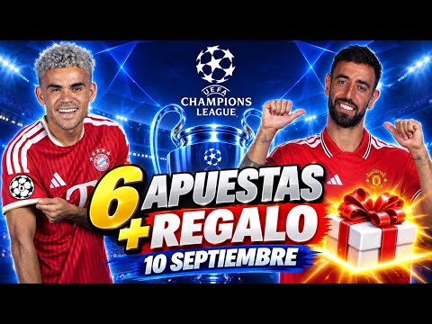 Video Pronósticos deportivos Hoy 10 septiembre |Análisis futbol | Champions League | HARRY KEANE | OLISE