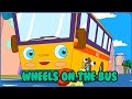 Wheels on the bus song  kids songss  beabeo nursery rhymes  kids songs