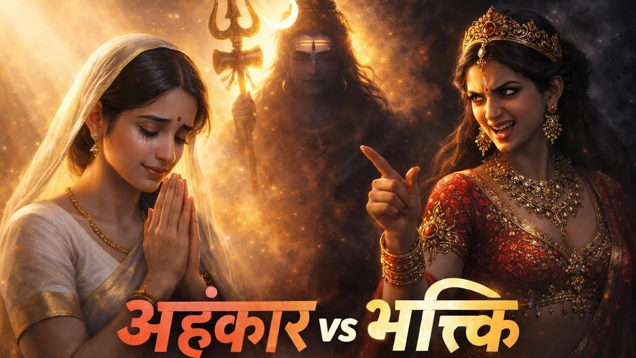 🌙 अमावस्या और पूर्णिमा की कथा 🌕 | अहंकार ने सब छीन लिया, भक्ति ने सब दिला दिया | Shiv Bhakti Katha