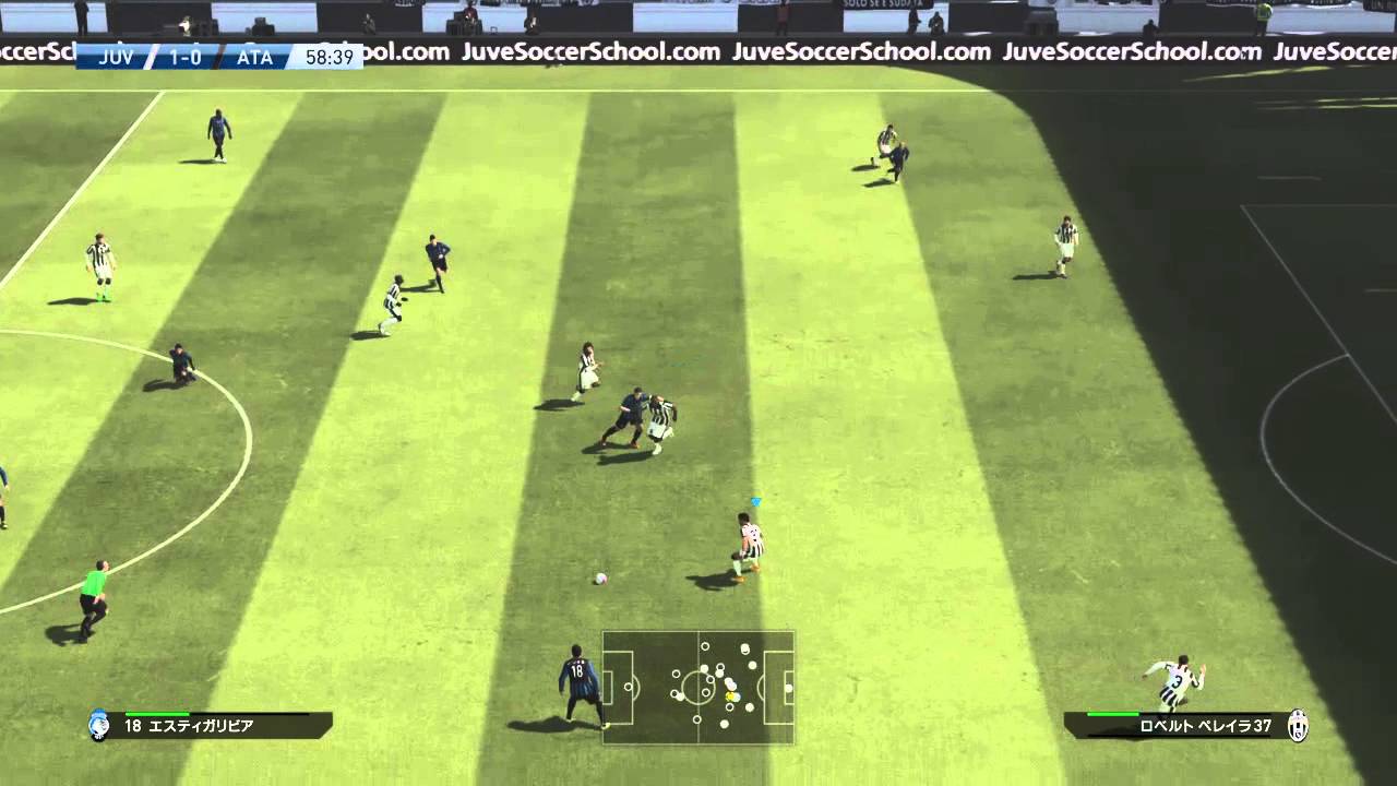 ウイニングイレブン15 Ps 4 プレイ動画 26 ユベントス Vs アタランタ Youtube