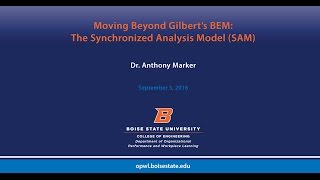 Famous Moving Beyond Gilbert’s BEM: The Synchronized Analysis Model (SAM) Profile
