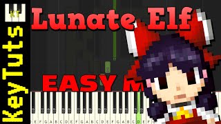 Lunate Elf [Touhou 6] by ZUN - Easy Mode [Piano Tutorial] (Synthesia)