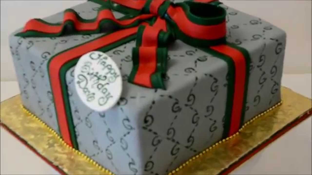 gucci cake for him