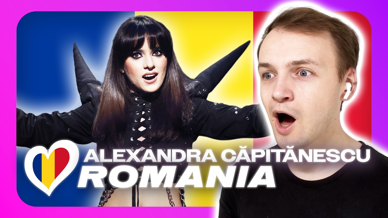 ROMANIA'S SONG FOR EUROVISION 2026 REACTION 🇷🇴 ALEXANDRA CĂPITĂNESCU with 