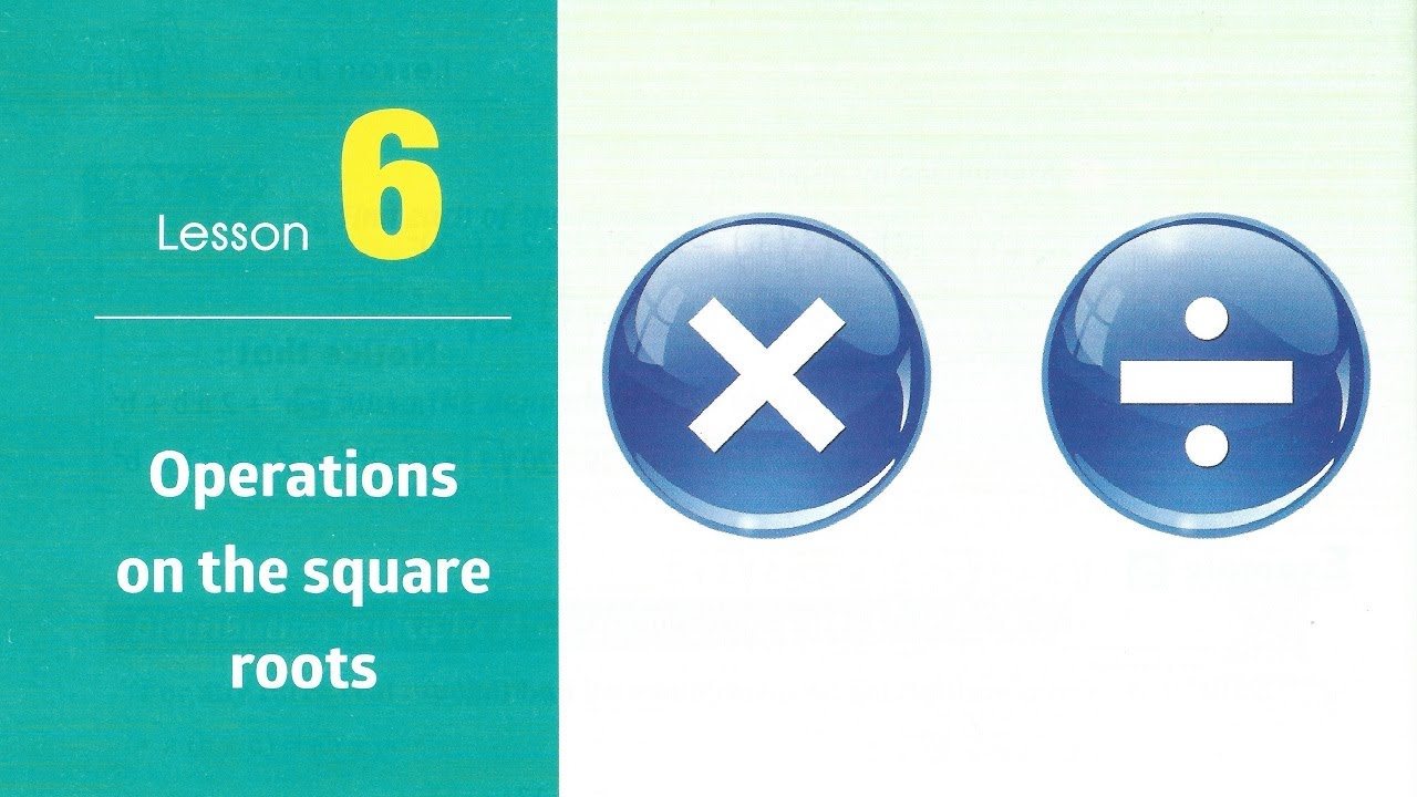 Operation Involves Square Prep2\ Math - 1st term\ Unit 1.6\ Operations on the square roots ماث ...