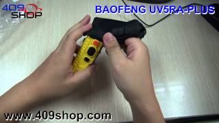 BAOFENG UV5RA-PLUS YELLOW Dual Band 136-174/400-480MHZ + Soft Case screenshot 5