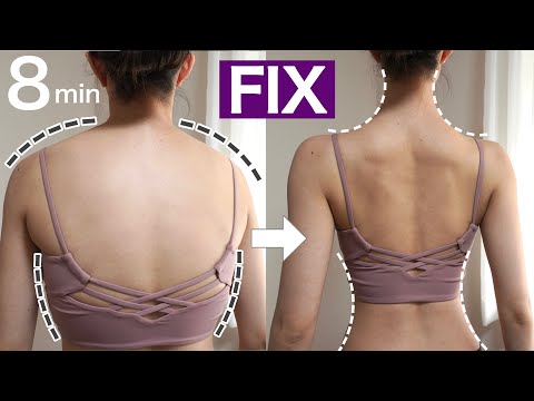 видео: [8 минут] Создайте красивую спину и осанку! Тренировка спины, которую можно выполнять стоя