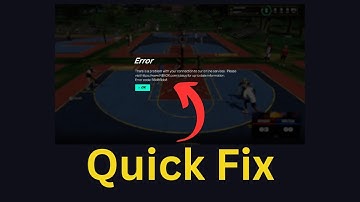 Fix NBA 2K26 Error code 56d85bb8 [Full Guide]