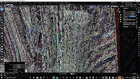 Weird Visual bug in Blender Luxcore