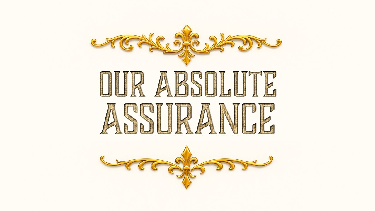 “Our Absolute Assurance” – 2Thess.2:13–17