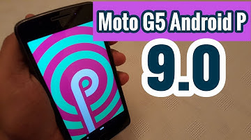 Moto G5 Android 9.0  Pie Quick Look