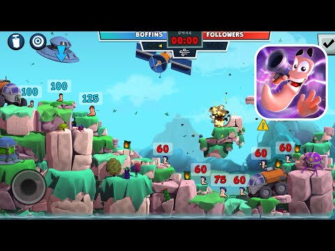 Worms Across Worlds - Complete gameplay walkthrough #taptoplayzone - YouTube