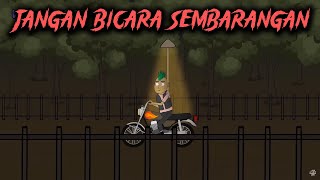 Jangan Bicara Sembarangan - Animasi Horor Kartun Lucu - Warganet Life