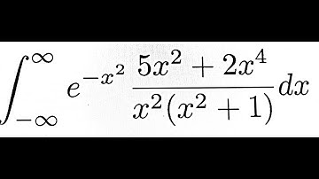 Integral Introducing the Error Function