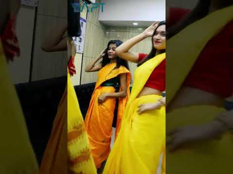 Saraswati Puja special | Komolay nritto kore thomkiya thomkiya dance | Shorts |
