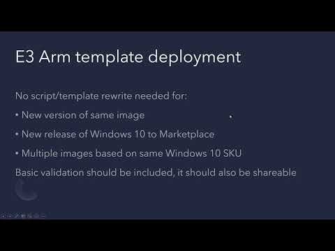 WVD Image Management E3: ARM Templates for AIB