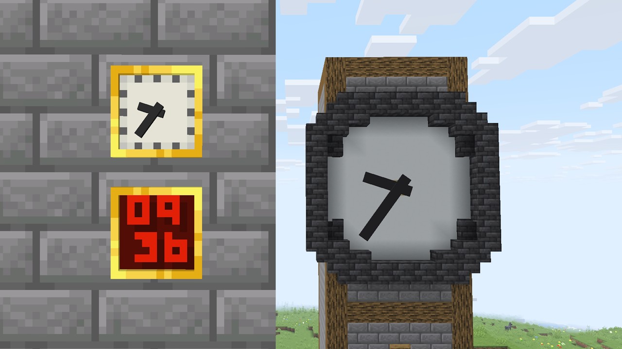 Accurate Clocks 2.0 | Minecraft Resourcepack 1.21.6+ - YouTube