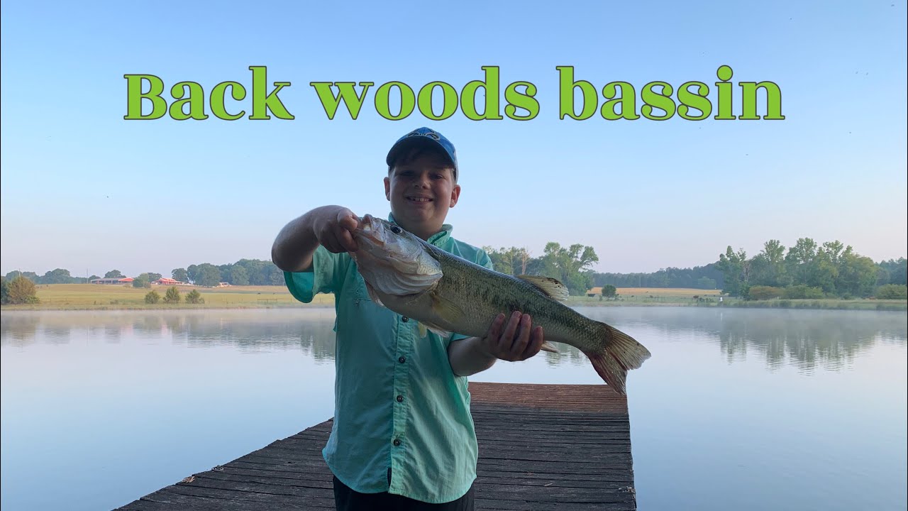 Bass fishing in the back woods of Georgia!