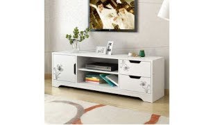 J Furniture TV Stand Cassa Stinger 4 Feet TV Cabinet Entertaiment Unit