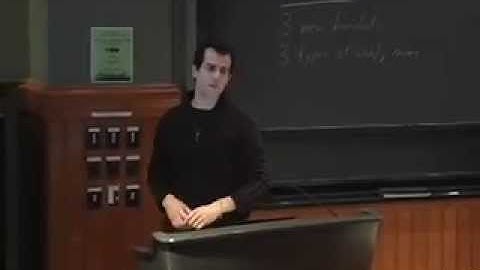 Week 11: Monday - CS50 2007 - Harvard University