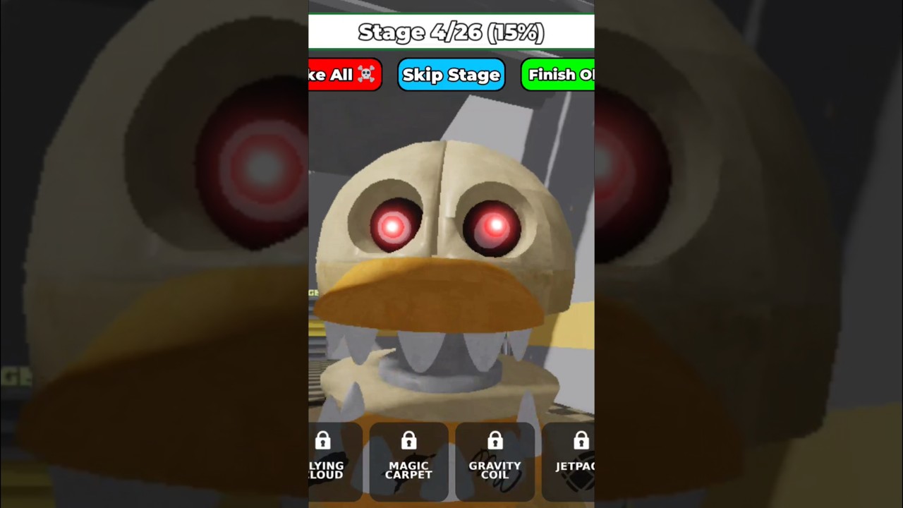 duck dot prison run jumpscare 