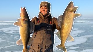 Red Lake Walleyes! (ICE FISHING 2022)