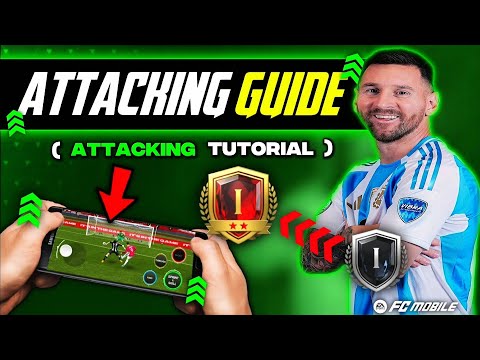 BEST TIPS ATTACKING FC MOBILE 25 🤯🤯 | how to do attacking in fc mobile