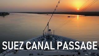 Suez Canal Passage | 4K Timelapse | Cruise Ship MS EUROPA 2 | 01.06.2018