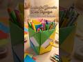 DIY pen holder banaya😍Aapko kaisa laga#diy #deskdecor #penholder #trendingshorts #shortsfeed #shorts